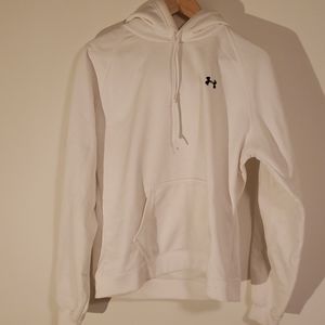 Under Armor white hoodie